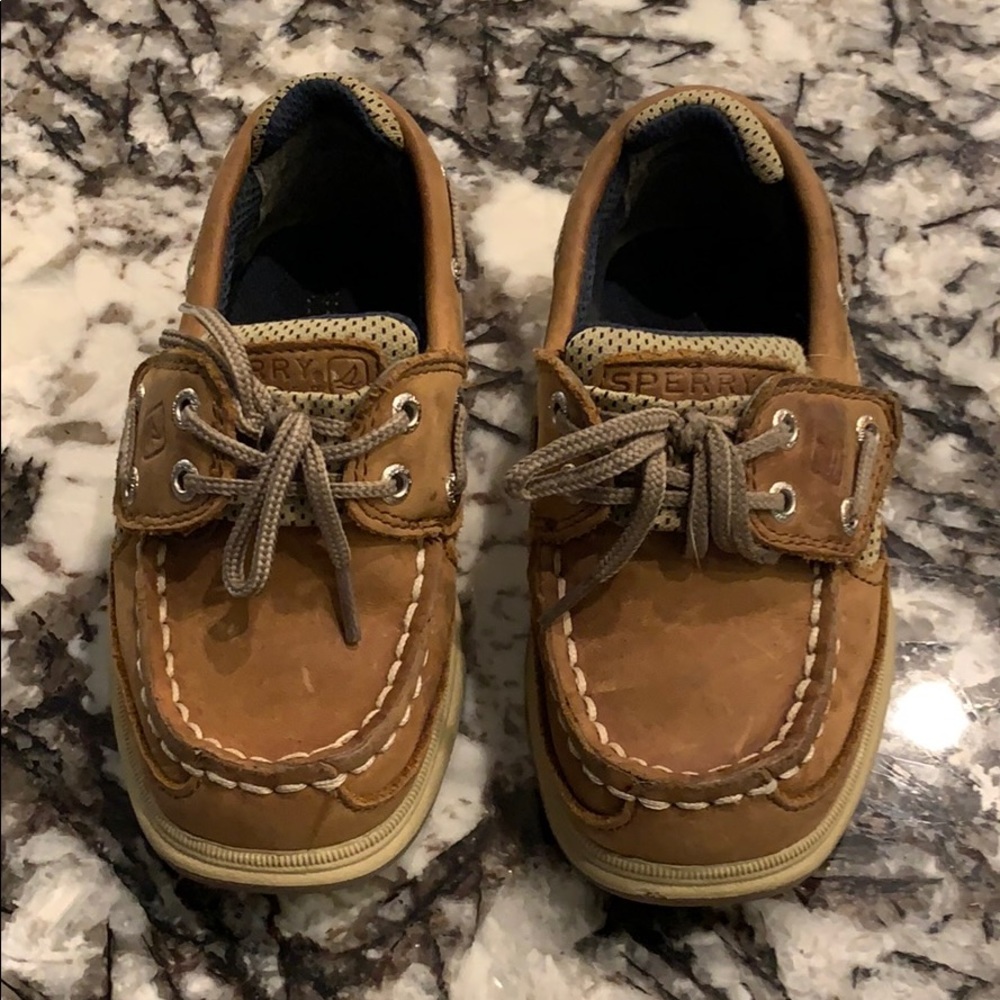 Boys Sperry boat shoes